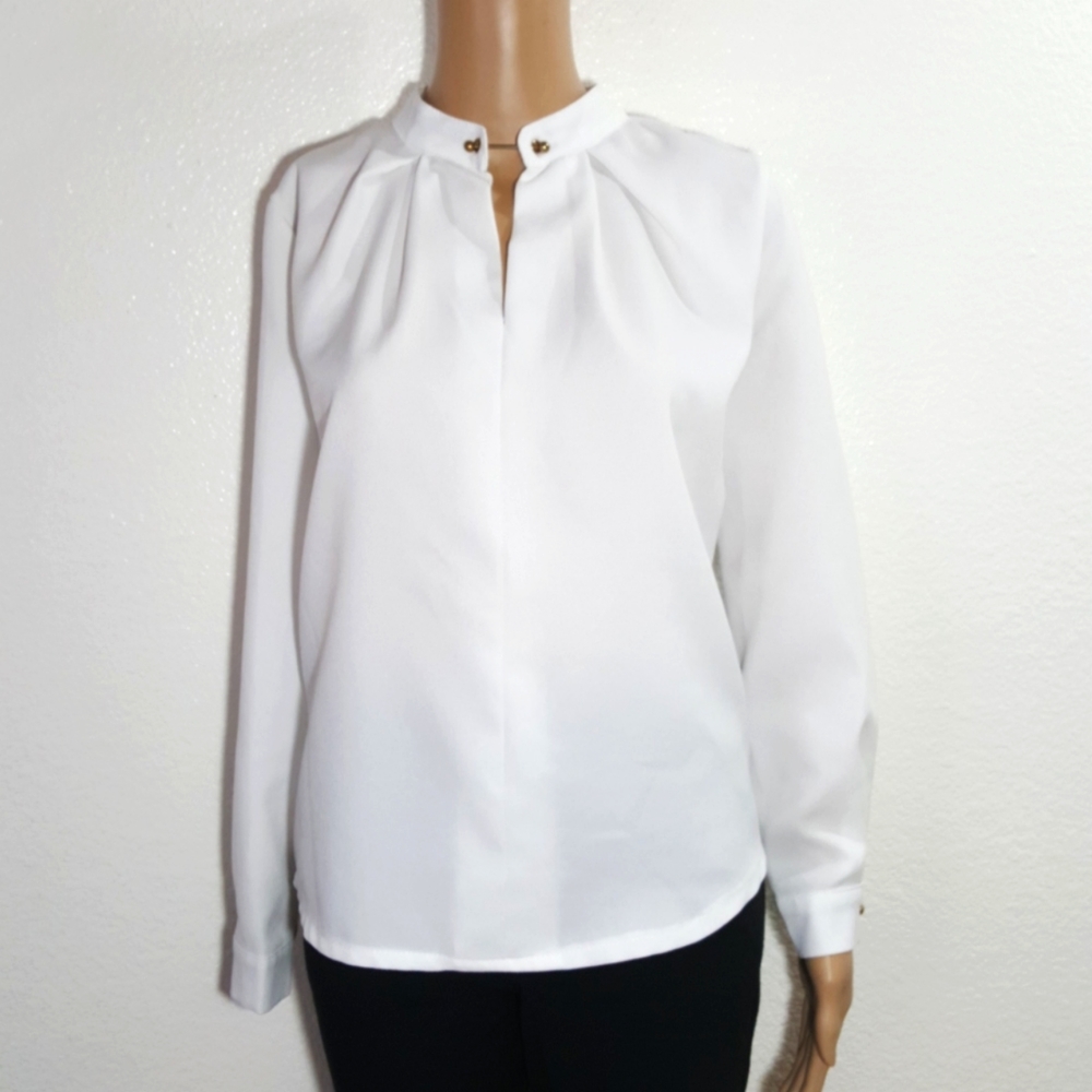 Elegant Simple Design Dress Blouse